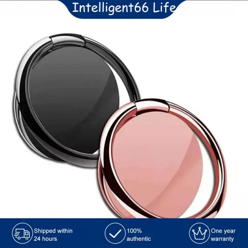 

Magnetic Mobile Phone Buckle Luxury Rotatable Mini Phone Holder 360 Degree Rotating Desktop Finger Ring Bracket Phone Stand