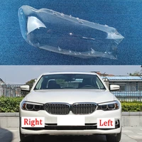 headlamp headlights cover transparent lampshades shell masks lens for bmw 5 series g30 g38 520i 523i 525i 528i 530i 2017 2020