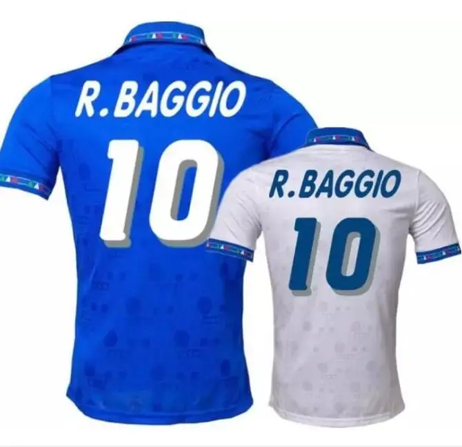 

Italy retro Jersey 1994 Retro Roberto Baggio Italian 94 Italia Maldini Baresi Albertini Conte Zola Classic man kids shirts