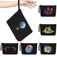 fashion cosmetic bag ladies new 3d series printing wallet travel storage cosmetics sundries mobile phone storage bas