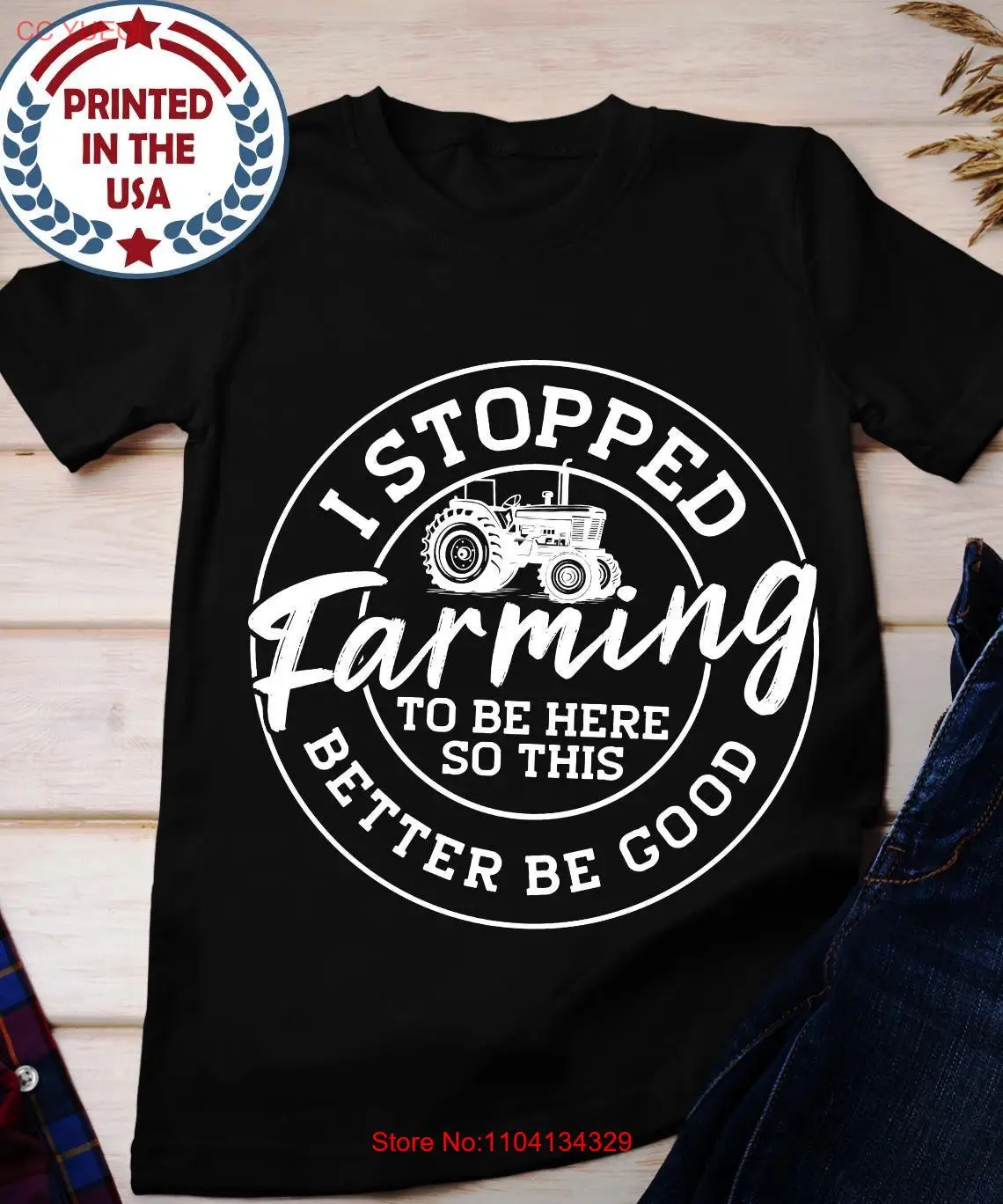 Футболка для любителей сельского хозяйства Фермер на День Благодарения