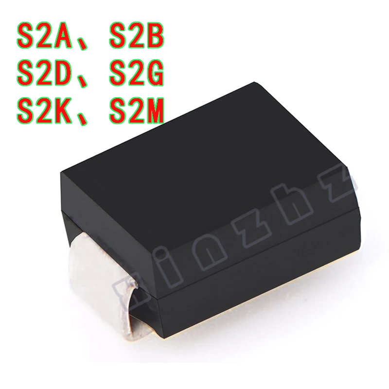 50 шт., S2M, S2K, S2G, S2D, S2B, S2A SMD диодный выпрямитель SMBDO-214AA 100% Новый оригинальный высокого качества (art.: 3920c181fc4eb) - 3920c181fc4eb