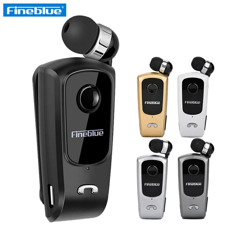 

Fineblue F920 Pro Mini Wireless Earphone Retractable Portable Bluetooth Headset Calls Remind Vibration Sport Run Gamer Headphone