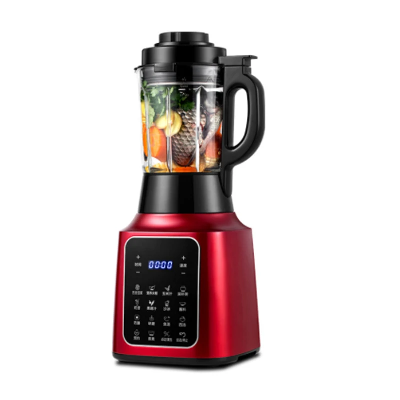 

One-touch Cleaning Cooking Professional Automatic Touchpad Timer Blender Mixer Juicer High Power Food Processor 8 Blades 1.75L