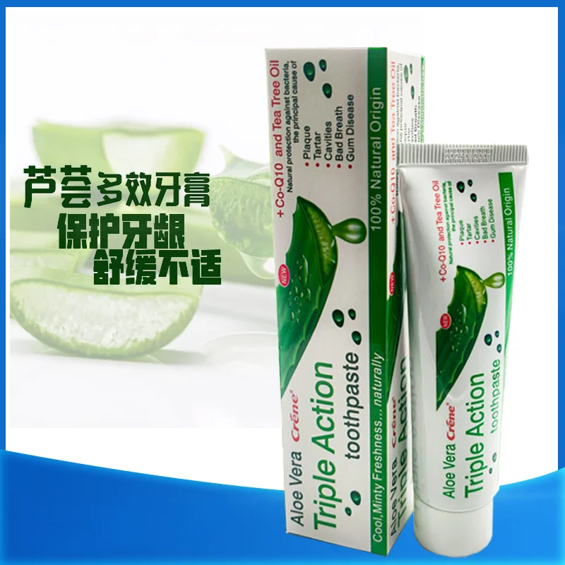 

Отбеливающая Десна с экстрактом алоэ вера