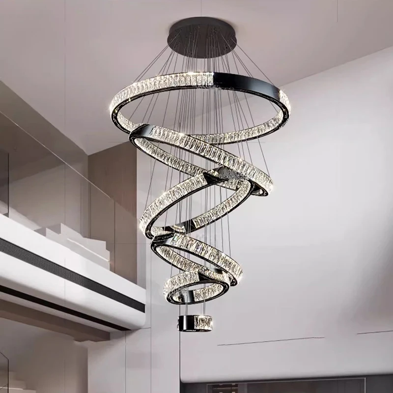 Современный домашний декор кольцо светодиодные фонари подвесные светильники