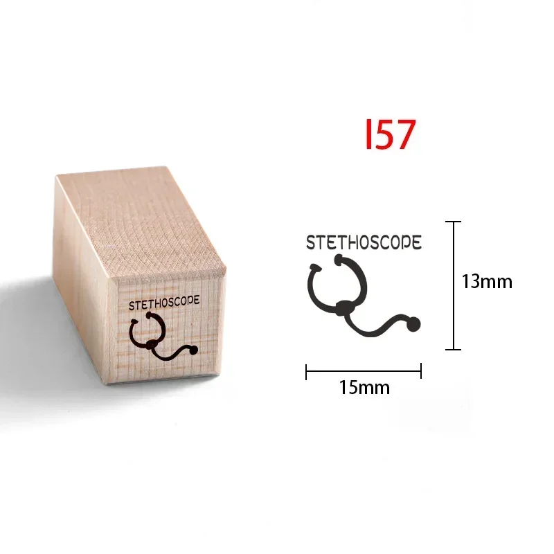 

Деревянные мини штампы с рисунками