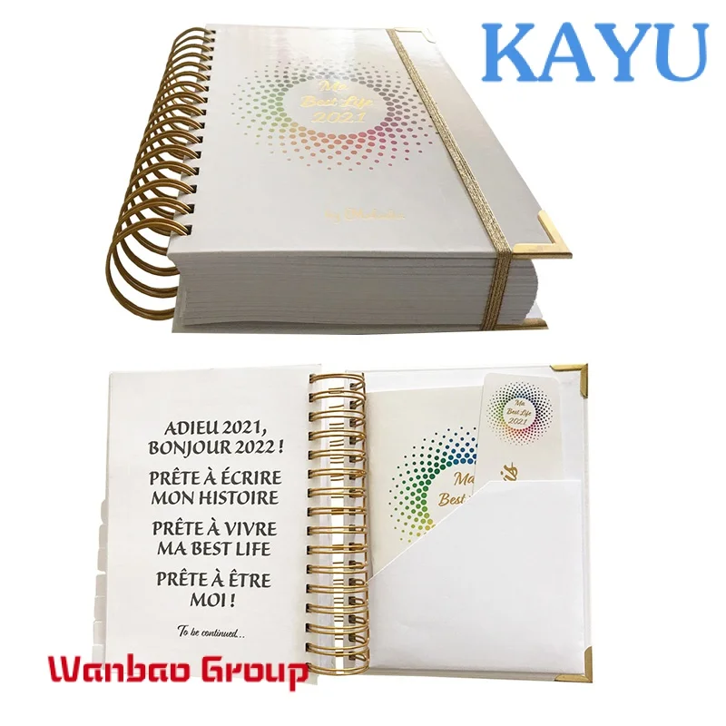 Рисунок 2 - Спиральный блокнот с индивидуальным принтом A5 2023