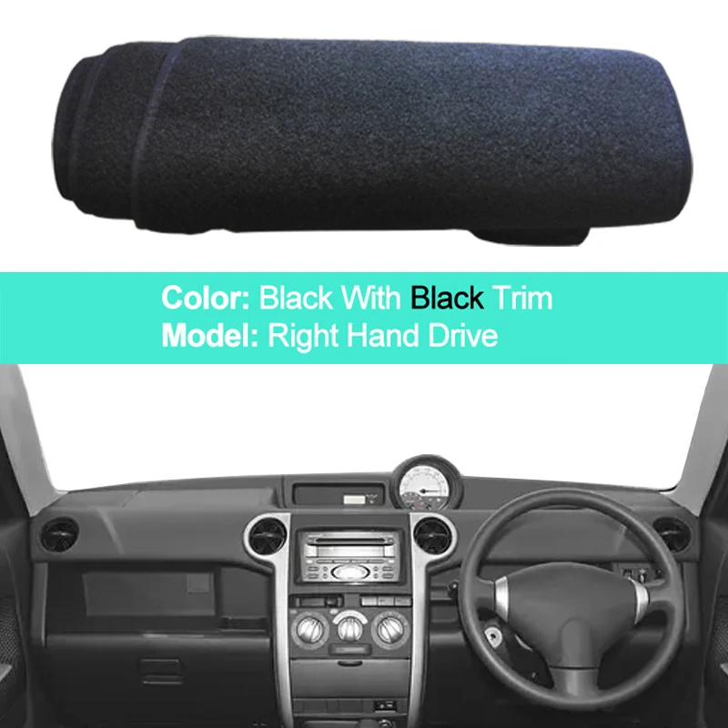 

Двухслойный коврик для приборной панели автомобиля Scion XB 2004-2006 для Toyota BB 2000-2005 LHD RHD, коврик для приборной панели, подушка, защита от солнца