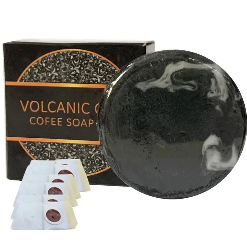 

Volcanic Clay Soap 50g Mud Bath Soap Purifying Mud Soap Body Skin Cleanser Glowing And Smoother Complexion Body Wash Bar Soap