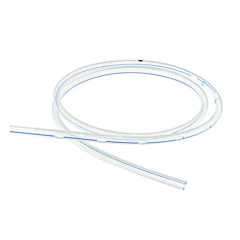 KranVer 10 шт. медицинская силиконовая круглая перфорированная сливная трубка без