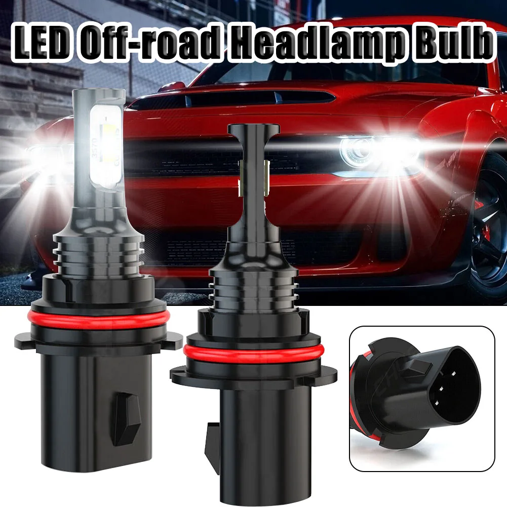 

3570 LED Off-Road Headlamp Bulb Pair For International 4100 4200 4300 4400 8500 Car Accessories Headlights Headlights Beam Bulbs