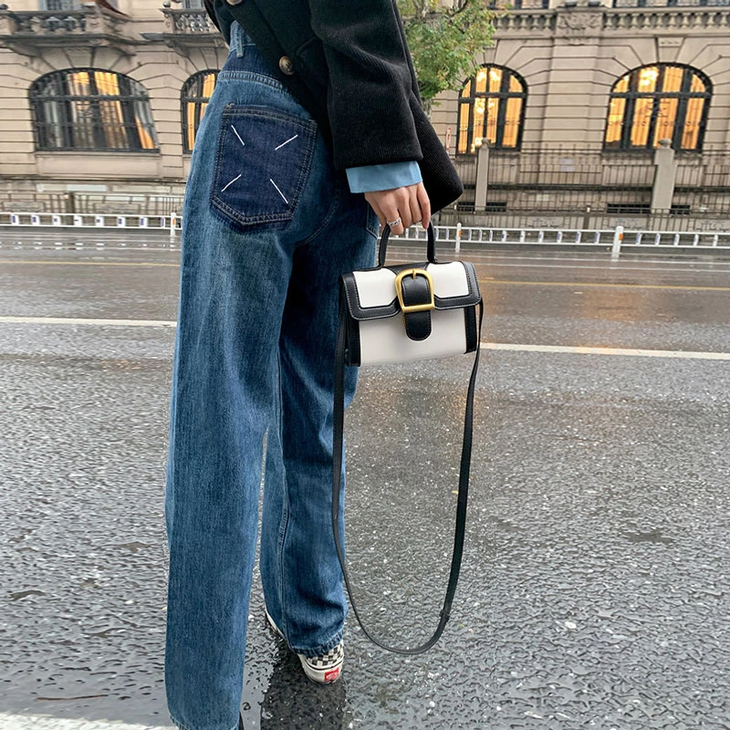 

Y2K Vintage Jeans Women Korean Fashion Ripped Pants Streetwear Kpop High Waist Ladies Denim Trousers Boyfriend Clothes