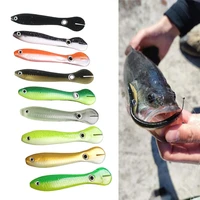 7cm fishing bait wobble tail lure silicone loach baits artificial soft swimbaits fishing equipments accessories for fishing