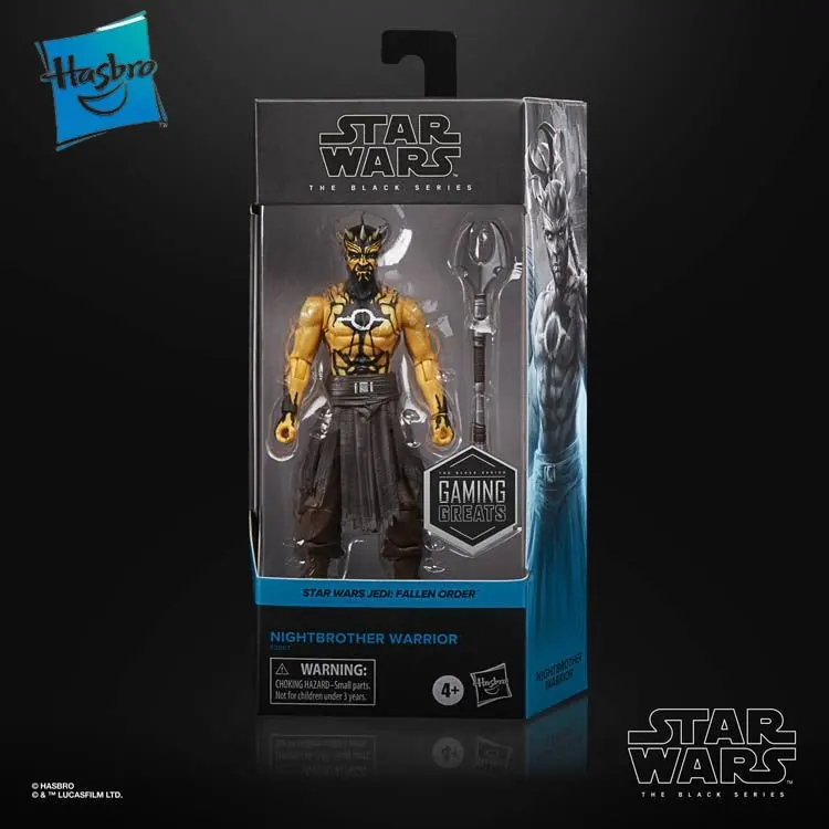 

Hasbro Original Star wars Jedi Fallen Order Nightbrother Warrior 6-Inch Collection Action Figure Movable Toy for Children