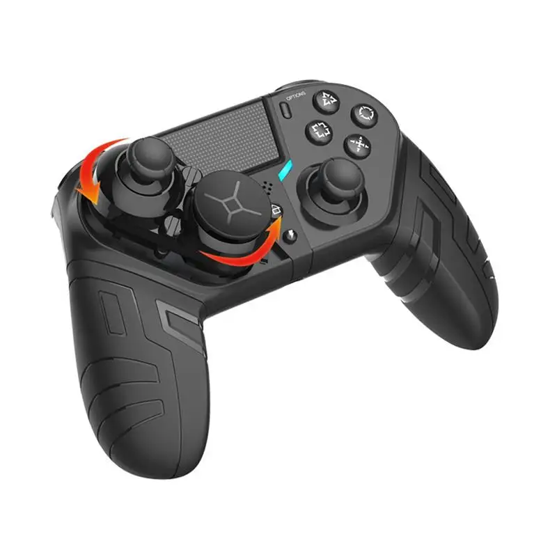

2023 Controller For PS4 PS3 PS PC Control Game Handles Silicone Grip Module Physical Vibration PC Phone Steam PS4 Elite Handle