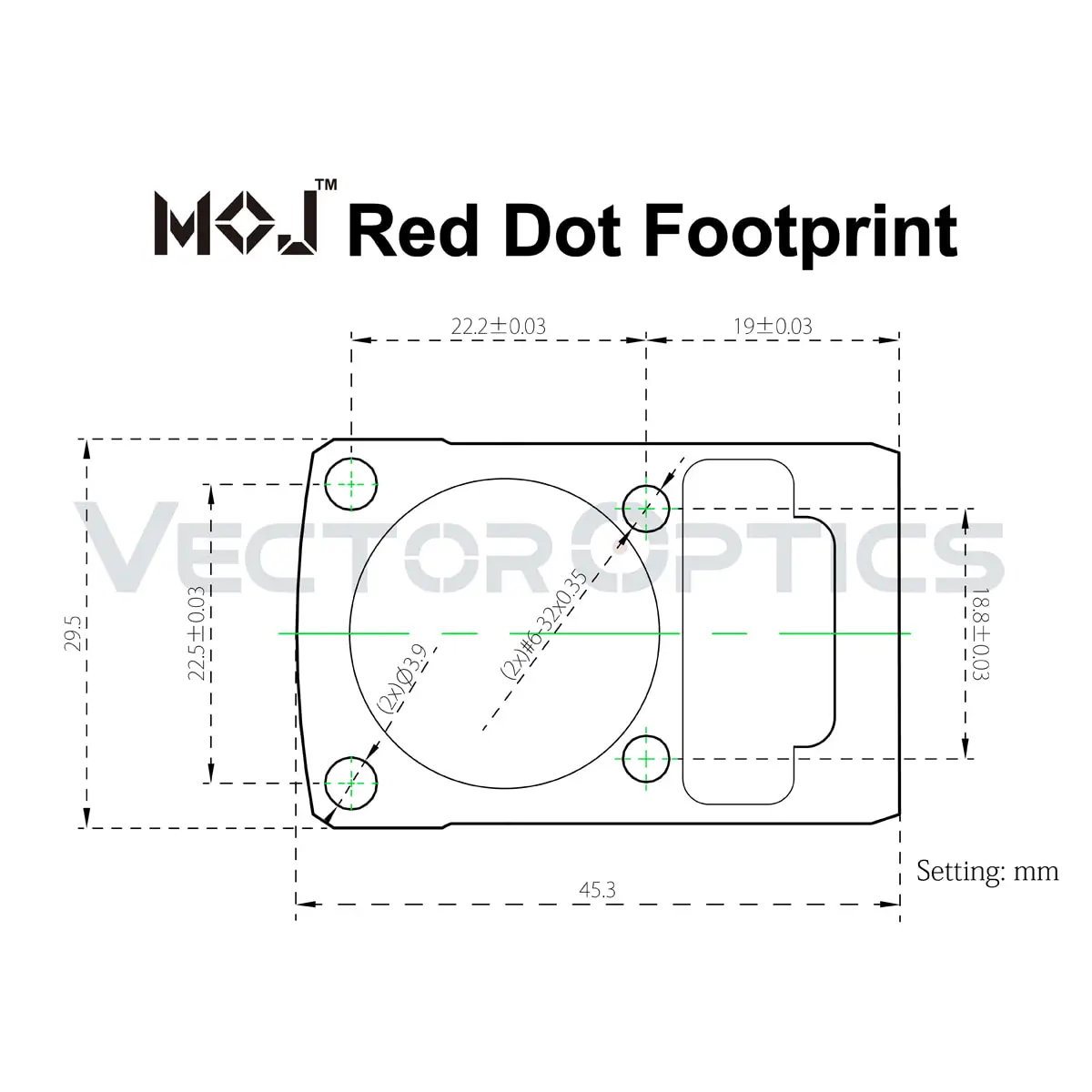 Мультисетка для пистолета Vector Optics Frenzy 1x22x26 MOS прицел с красной точкой IP67