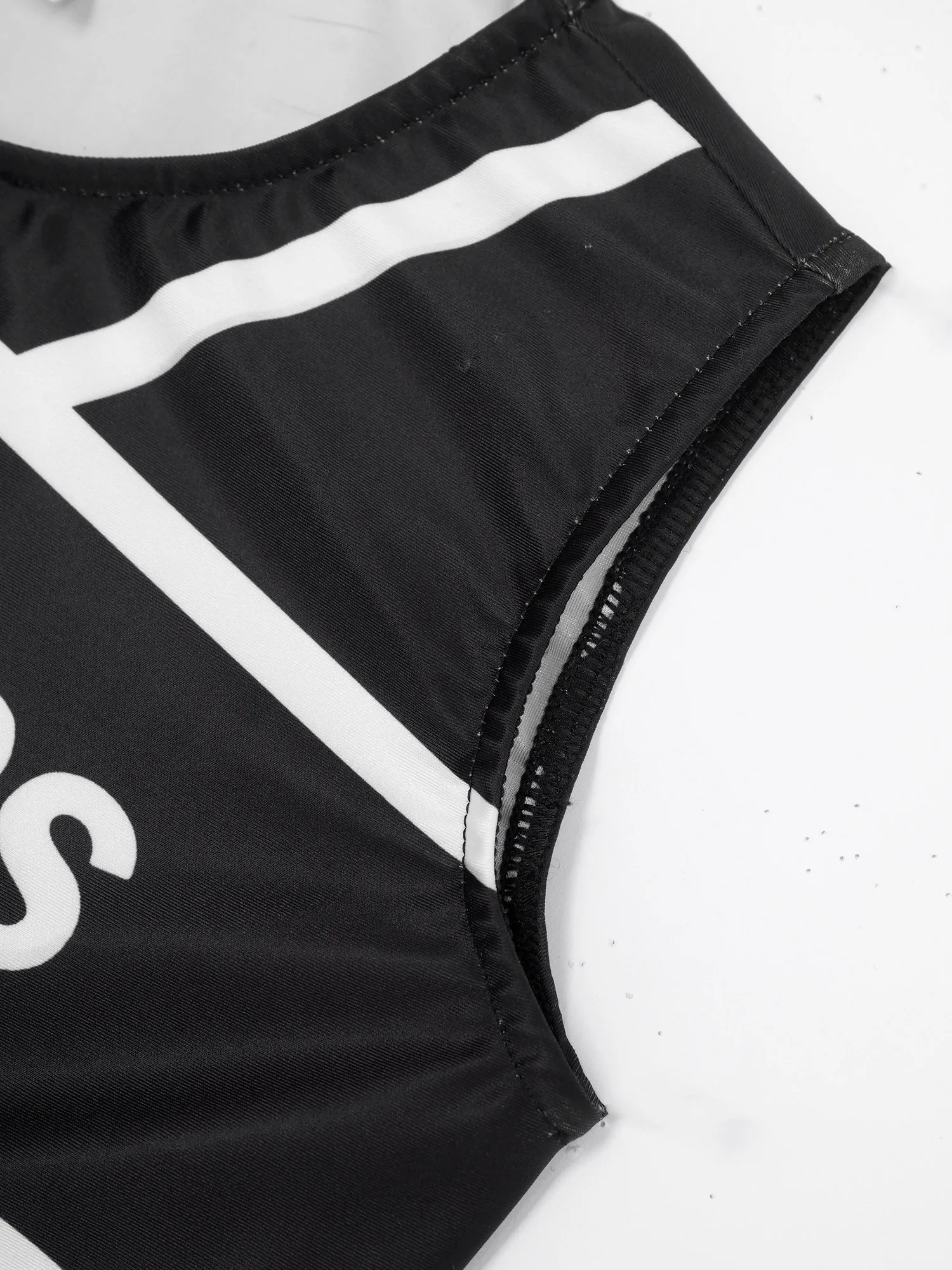 Детский костюм для девочек 6-16 без рукавов с плиссированной юбкой |