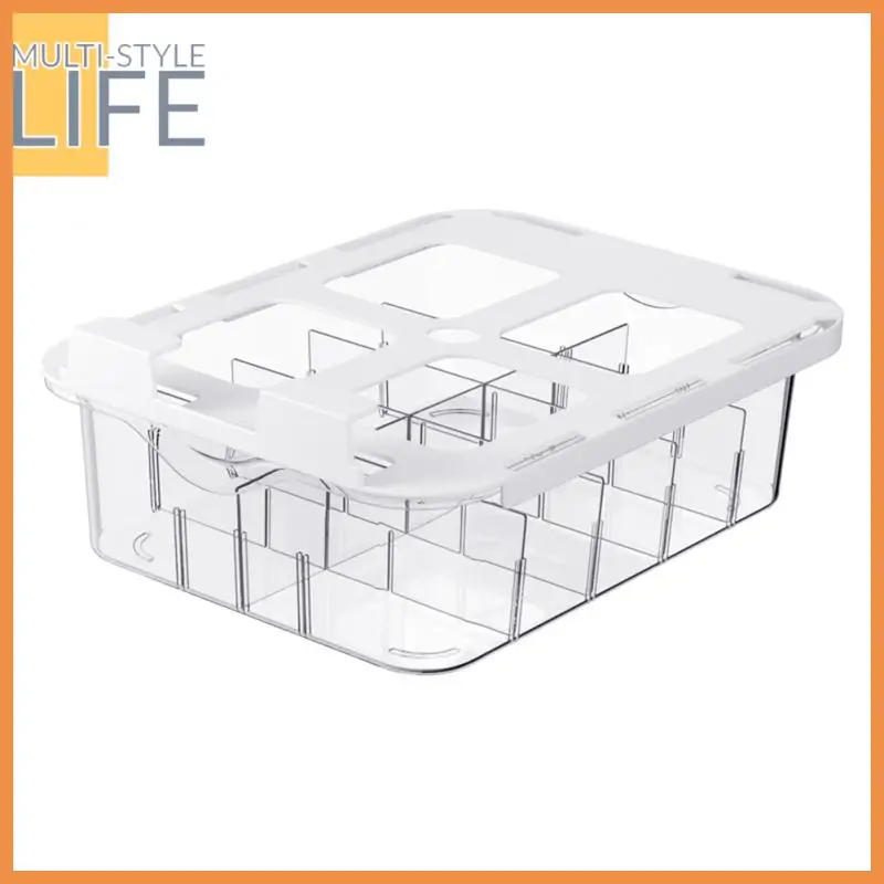 

Wardrobe Pull-out Underwear Bra Socks Storage Box 15 Cells Closet Divider Multi-function Foldable Organizers Sets Boxes