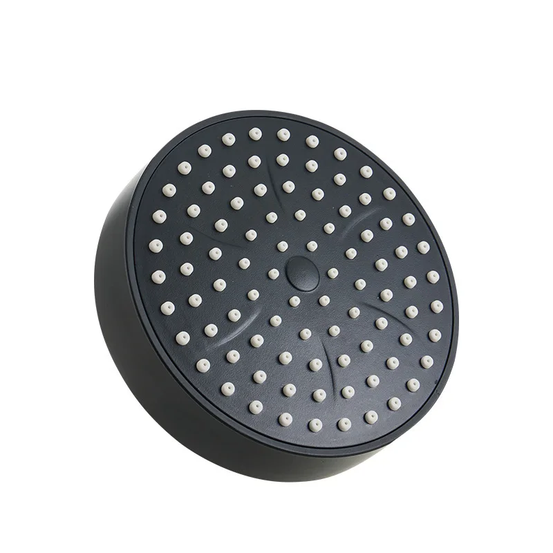 Мини-серебристая, черная насадка для душа, верхний распылитель высокого давления, регулируемый настенный смеситель для дождевого душа, аксессуары для ванной комнаты