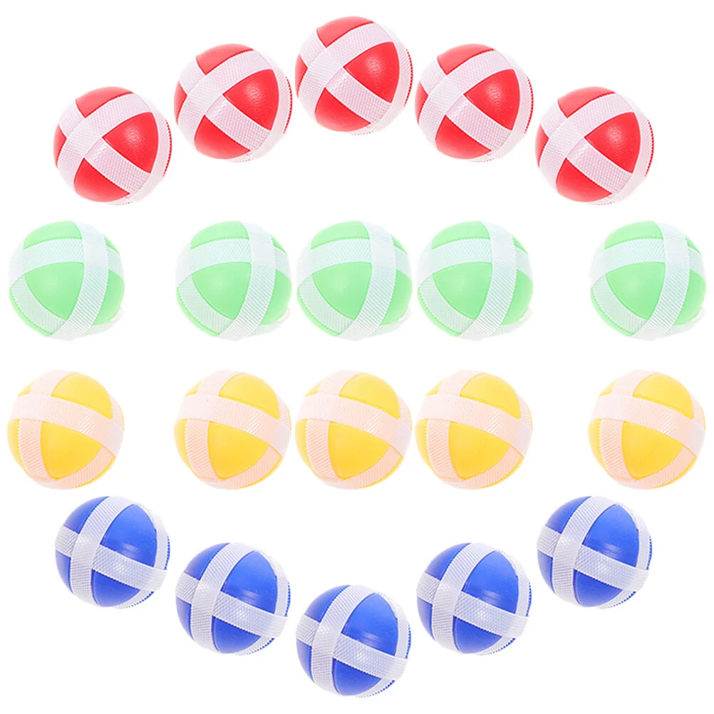 

20Pcs Small Sticky Balls Dart Board Sticky Balls Throw Balls Dart Game Accessories