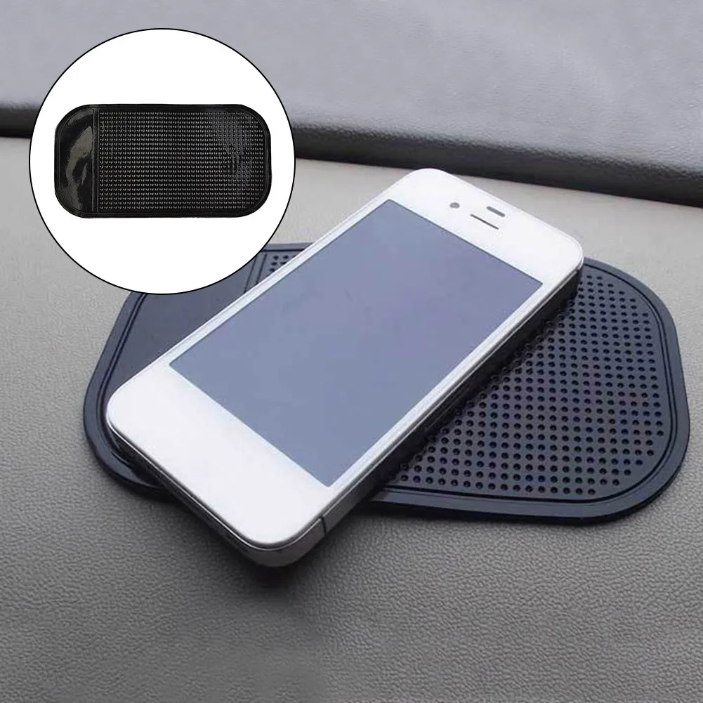 

13x7cm Car Anti-Slip Mat Dashboard Sticky PU Auto Non-Slip SSticky Pad Phone -Slip Storage Mat Pads Car Styling Interior