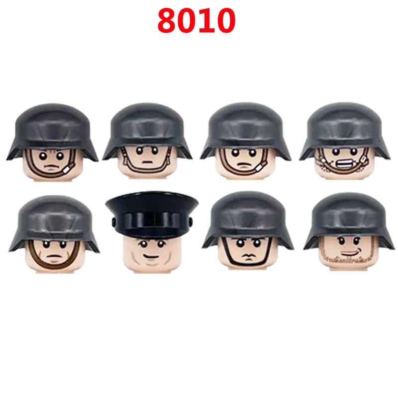 Солдаты Второй мировой войны военные фигурки аксессуары для шлема строительные