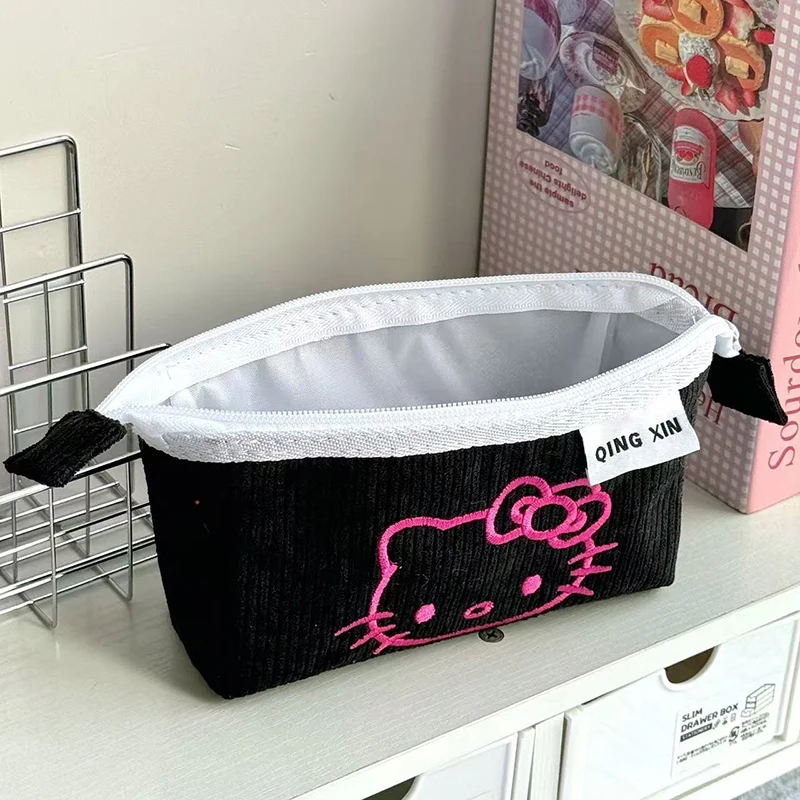 Kawaii чехол для ручки Hello Kitty Sanrio KT Cat косметичка большая вместительная сумка ручек