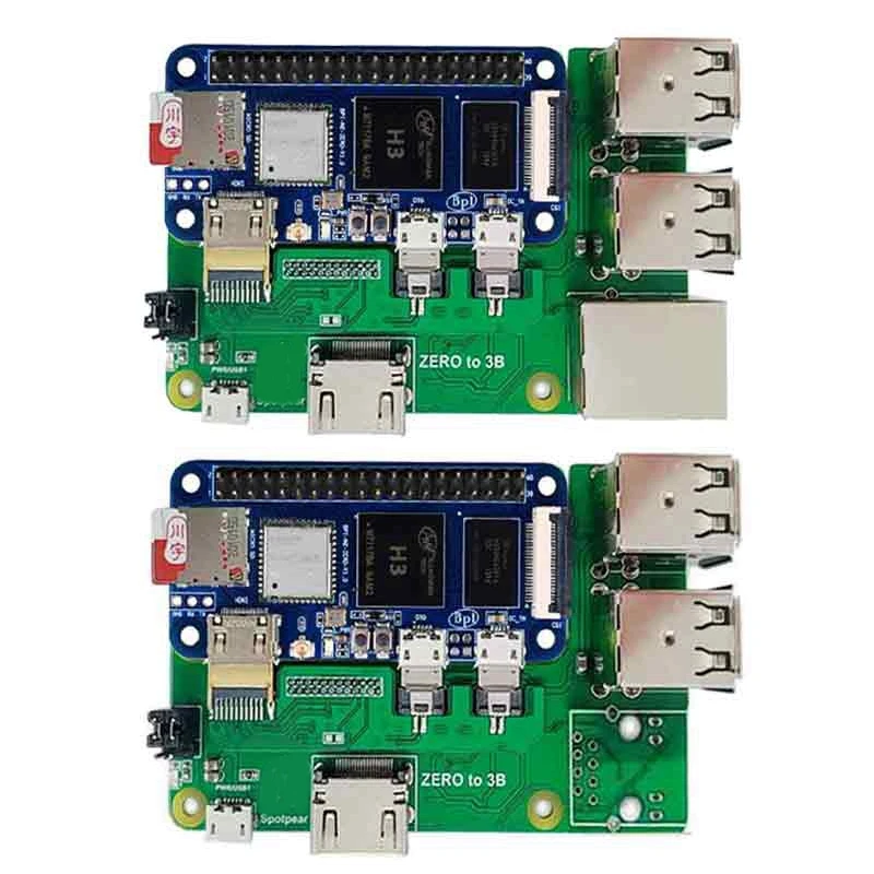 

For Banana Pi M2 Zero Board With 3B Interface Adapter BPI-M2 Zero To Pi3 Bpi0 HUB HAT With BPI-M2 Zero Board