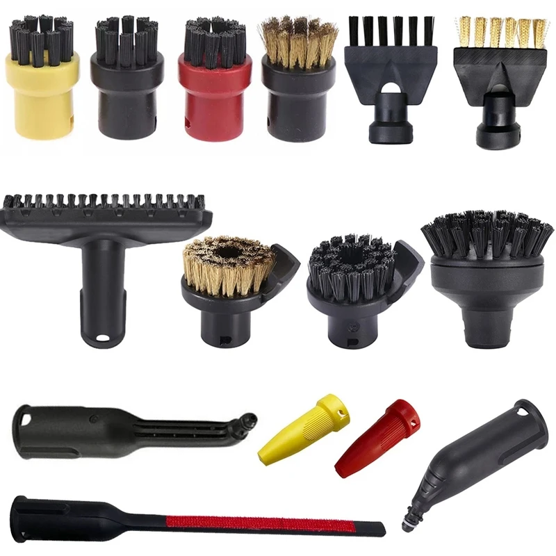 Household Brush For Karcher  Powerful Nozzle Escobilla WC Cleaning Brushes For Cleaning Szczotki Do Brochas SC1-5 spare parts