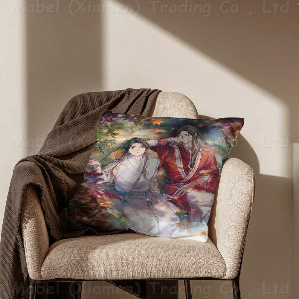 Аниме Heaven Officials Blessing наволочка Декор с принтом для дивана