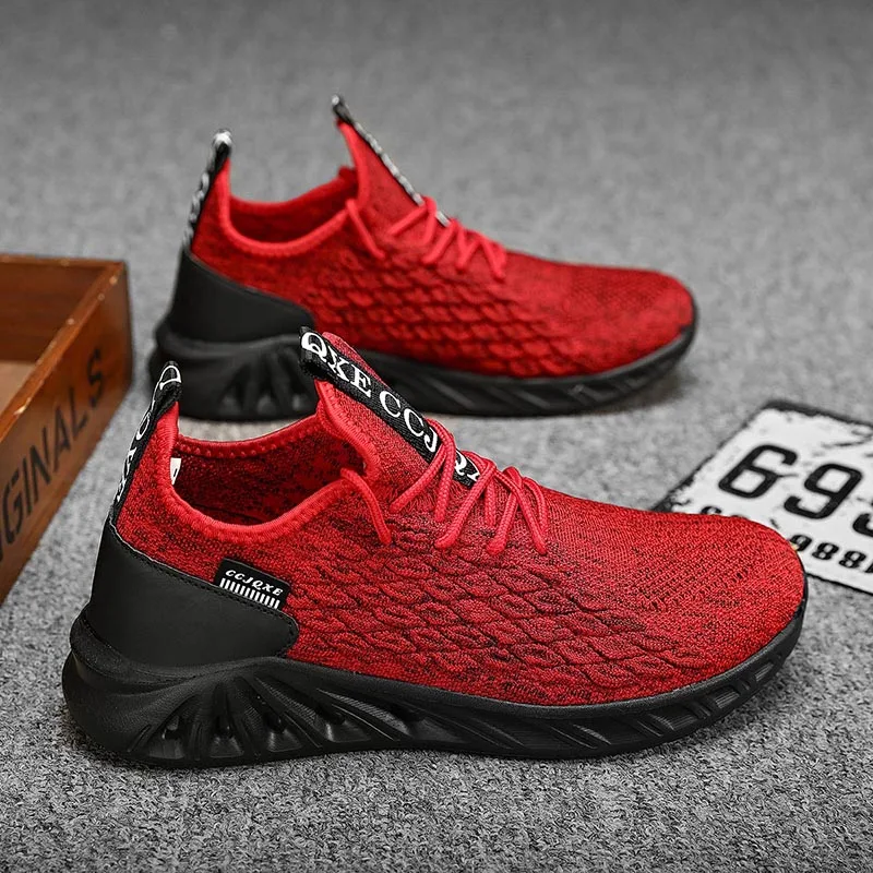 2022 New Men Walking Shoes Lightweight Fashion Non-Slip Outdoor Leisure Sneakers for Men Hollow Concise Designer Male Tenni Shoe