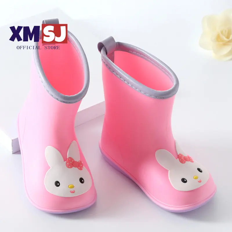 

Rain Boots Kids Boy Cute Duck Waterproof Light and Handy Water Toddler Shoes for Girls Children Yellow Rain Boots for Rainy Day