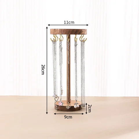 Деревянная подставка для украшений