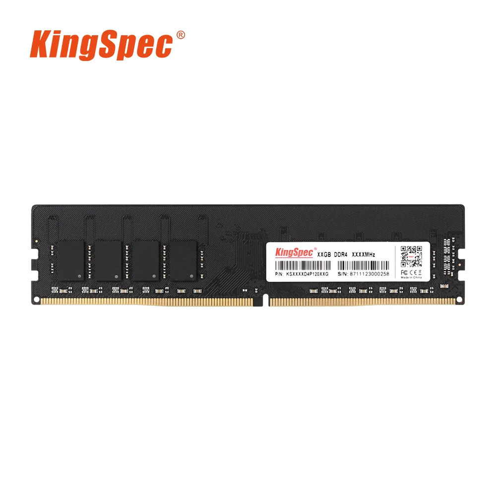 KingSpec DDR4 ram memoria ddr4 8GB 16GB 32GB Desktop Memory Ram 2400MHz 2666 3200 memoria ram ddr4 ram For PC Desktop