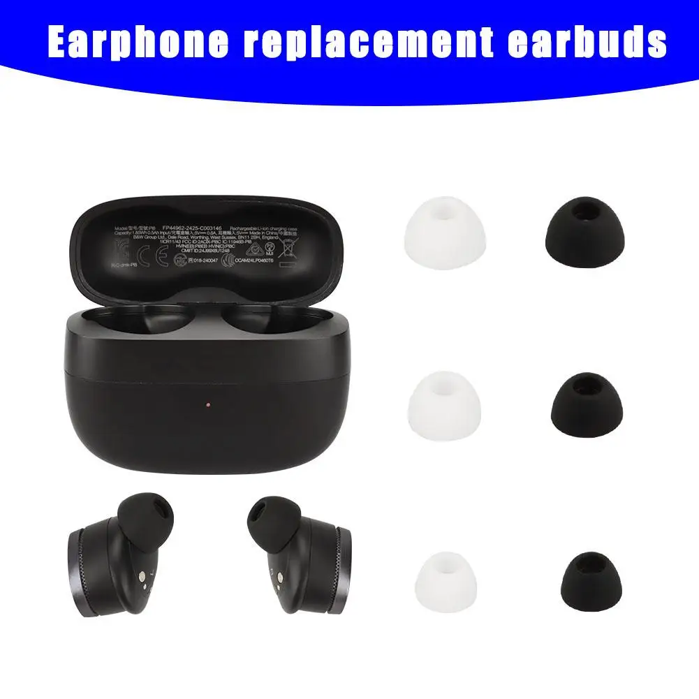 Bluetooth-наушники Bowers & Wilkin Pi8 сменные наушники с силиконовыми амбушюрами для P Y6O2