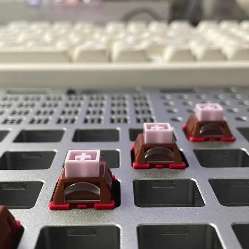 Фото Магнитный переключатель TTC POM King of Magnetic Switch HIFI Thocky, полностью из POM-пластика, линейный, суперплавный, с тонкой смазкой, настраиваемый магнитный переключатель для клавиатуры №2