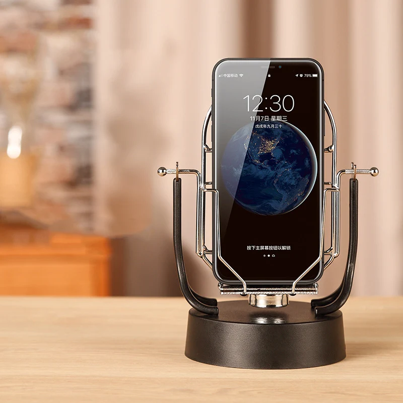 Mobile Phone Shaker Holder For Phones Usb Cable Automatic Shake Step Earning Swing Device Pedometer Holder Phone Accessories