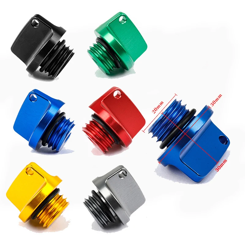 Крышка маслозаливной горловины M20 * 2 5 для YZ 65 80 85 125 250 YZ250F YZ450F YZ125X YZ250X T-MAX XSR900 MT-09 FZ-09