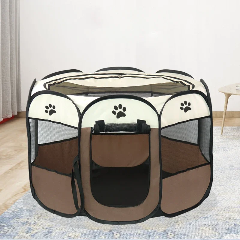 

Складная палатка для домашних животных, портативный домик для собак, прочный, большие размеры, детский манеж для кошек