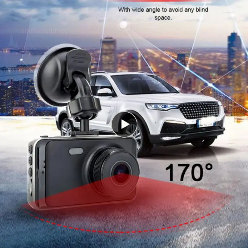 

Dashcam Mirror Driving Recorder 1080p 3 Inch Rear View Car Video Recorder Dvr Night Dual Recording Dash Camera