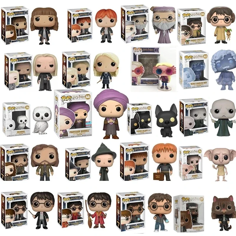Новая серия FUNKO POP на метле Боггарт как Снейп Сириус черная Миртл хедпарик