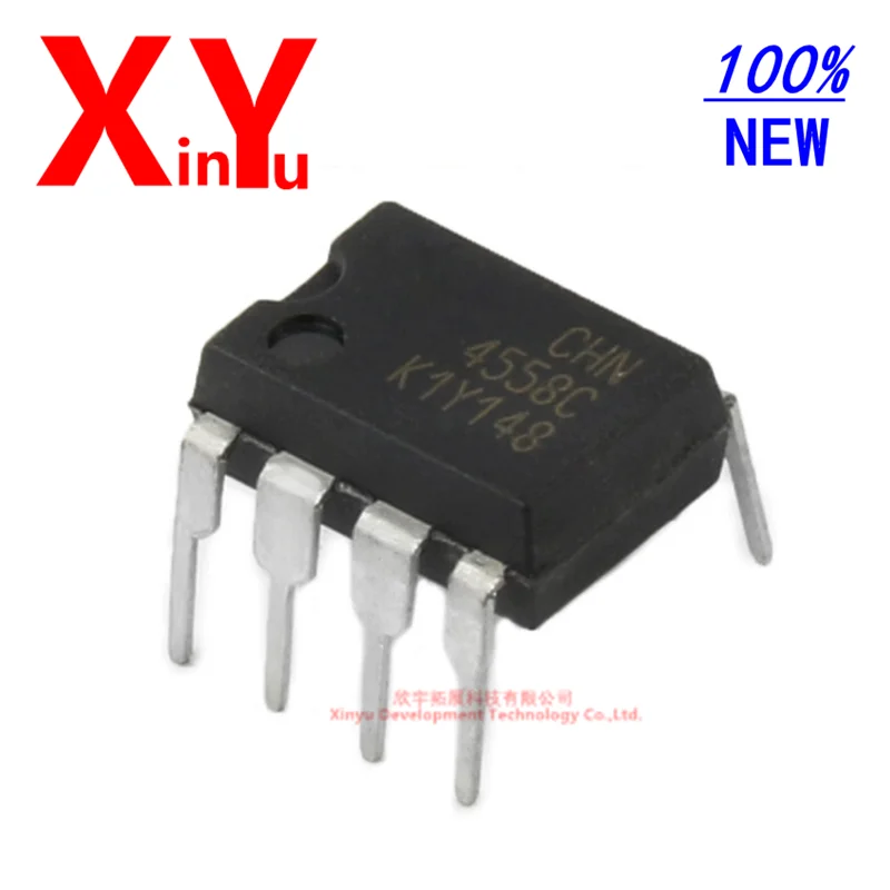 

100% Original New 10PCS TJM4558CN DIP8 4558C TJM4558C TJM4558CDT