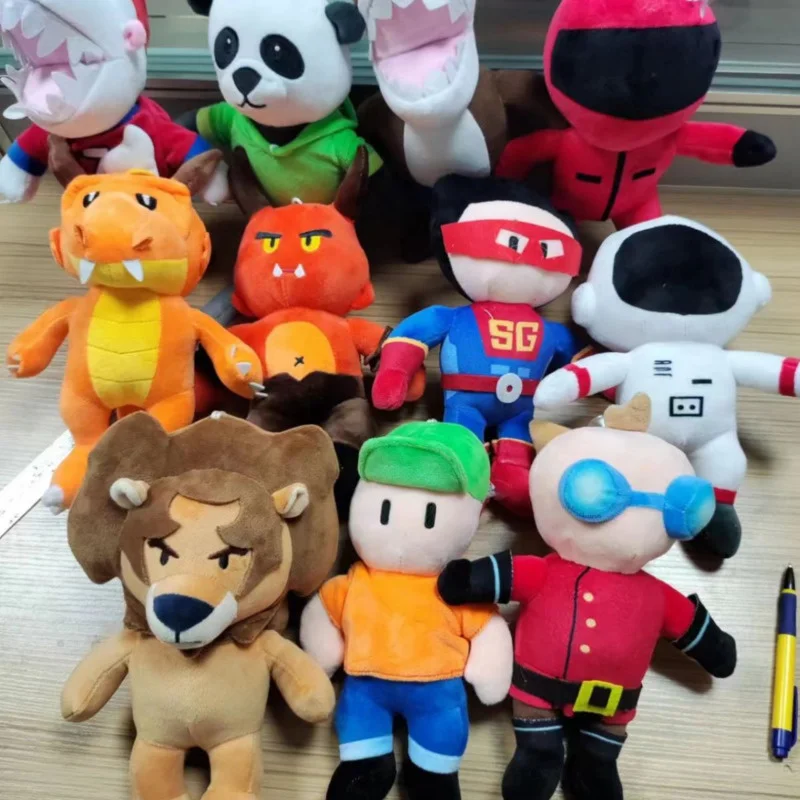

1-11pcs Stumble Guys Plush Toys Set Stumble Guys Dolls Puppet Soft Toy Stuffed Animal Kawaii Anime Pillows Kids Birthday Gifts