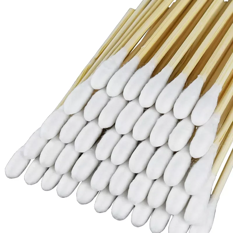 

50Pcs/Pack Disposable medical cotton swabs Portable First Aid Kit Emergency Medical Wood Sticks Outdoor Travel Survival kit