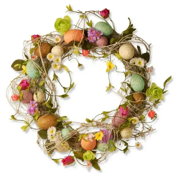 

Пасхальная растительная гирлянда, искусственные яйца «сделай сам», свадебные, домашние, пасхальные, зимние, приветственные дверные знаки, з...