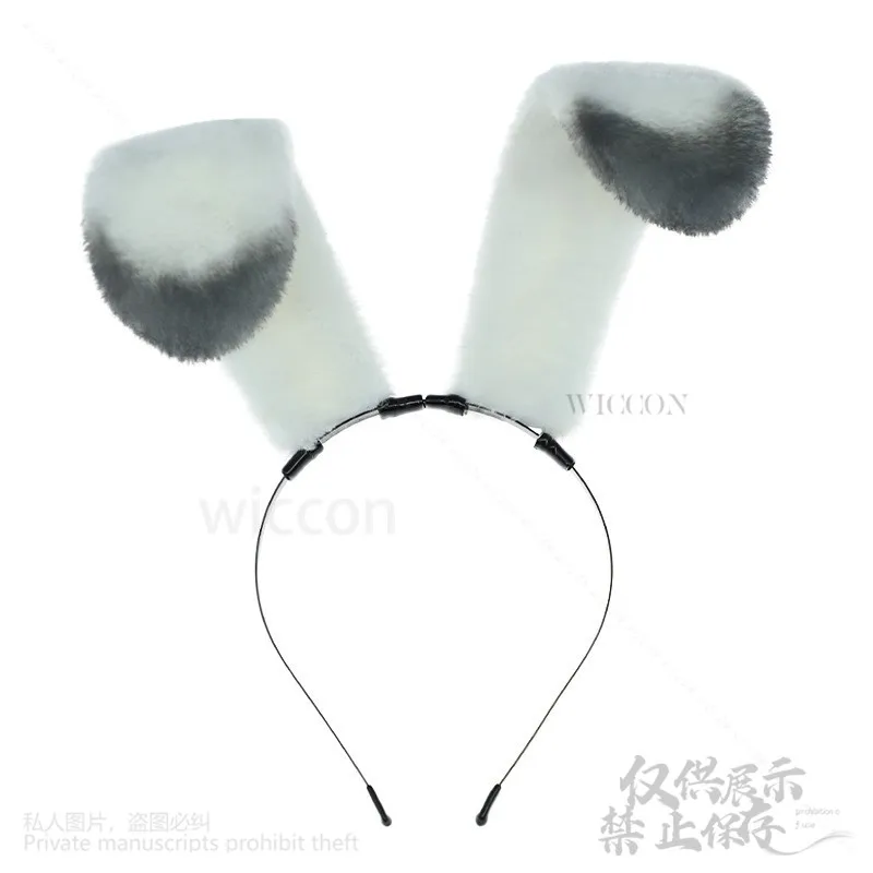 Аниме-игра Love And Deepspace косплей пушистая повязка на голову с заячьими ушками