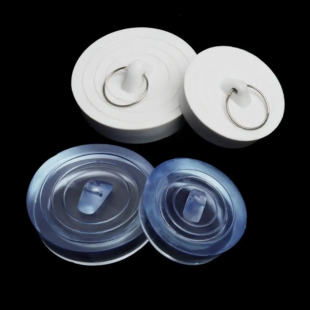 

Rubber Useful Round Bathroom Supplies Washroom Kitchen Water Sink Plug Sewer Bathtub Stopper Leakage-proof Drain Cover 1PC