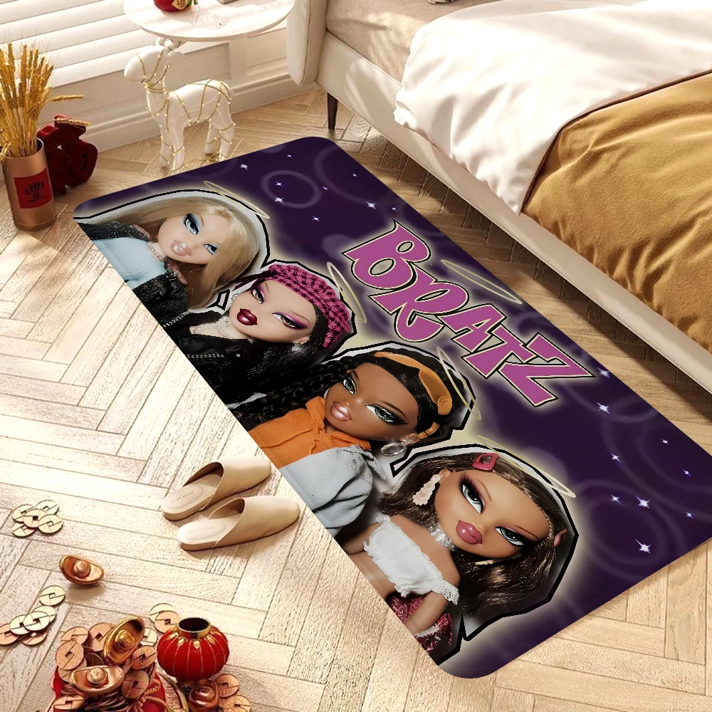 Современный Противоскользящий Дверной Коврик С Милым Принтом d-doll Для Гостиной