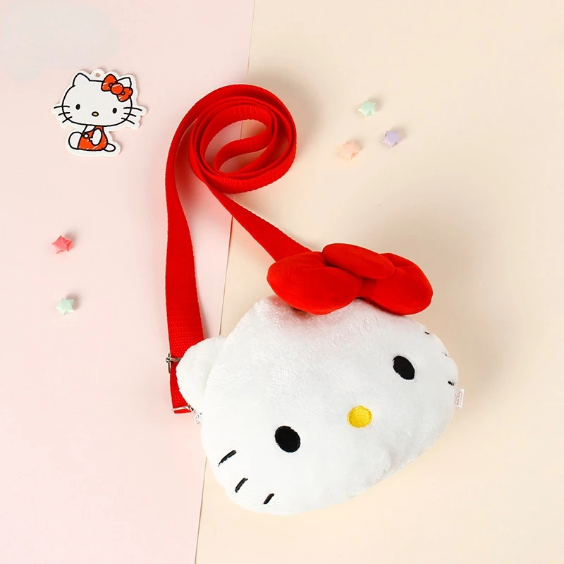 

Сумка для подушки Hello Kitty Italic маленькая принцесса девочка Мелодия модный кошелек для монет Мягкая кукла подарок для детей